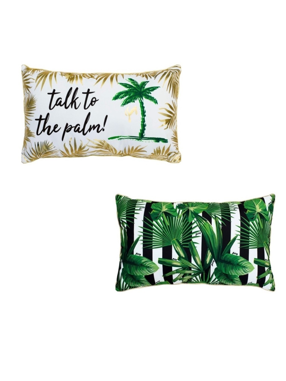 NWT Juicy Couture Talk To The Palm Home Decorative Indoor/Outdoor Pillow